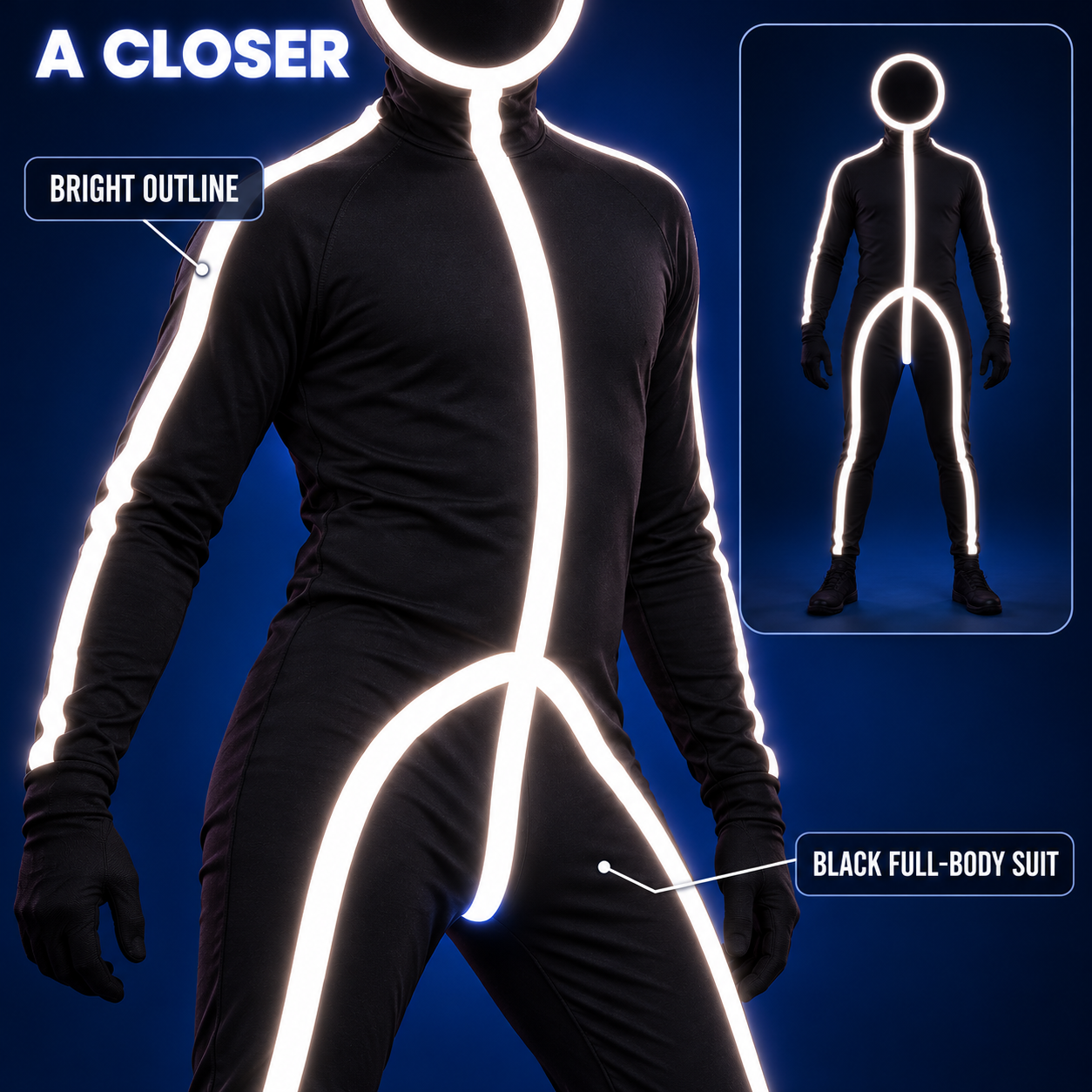 NightGlow Stick Figure Costume™