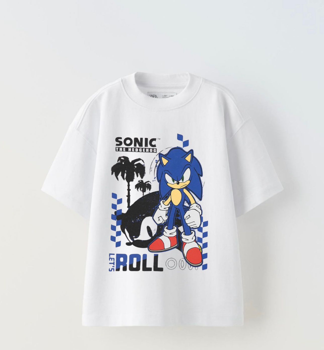 Sonic Roll White T-shirt